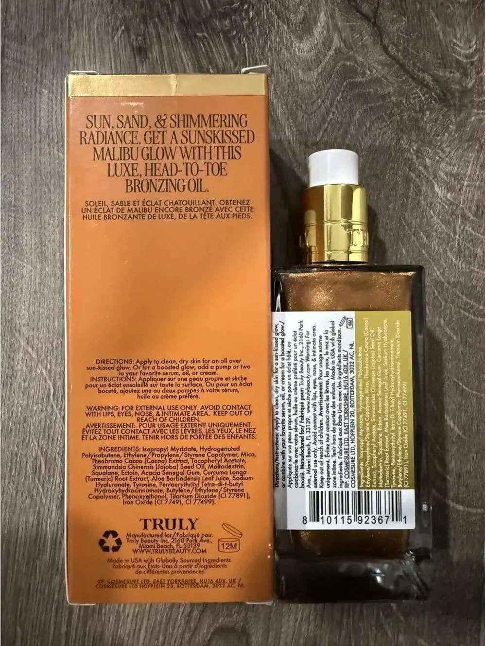 ✨Truly Beauty Sun Drops Bronze Body Glow-$35 MSRP✨